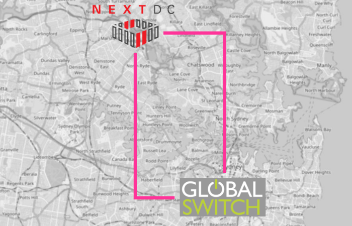 NEXTDC (S1/S2/S3) to Global Switch